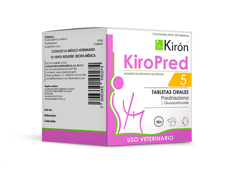 KiroPred 5  ( Prednisolona ) 20 Tabletas Orales