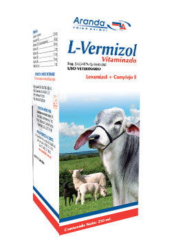 L-Vermizol Vitaminado Frasco con 250 ml