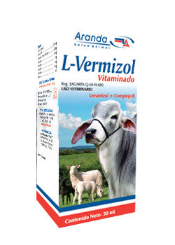 L-Vermizol Vitaminado Frasco con 50 ml