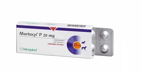 Marbocyl P 20 mg 10 comprimidos