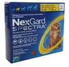 NexGard Spectra Tableta maticable para perro Chico 3.6 -7.5 kg