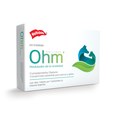 Ohm 21 Tabletas ( Biomodulador de la ansiedad )