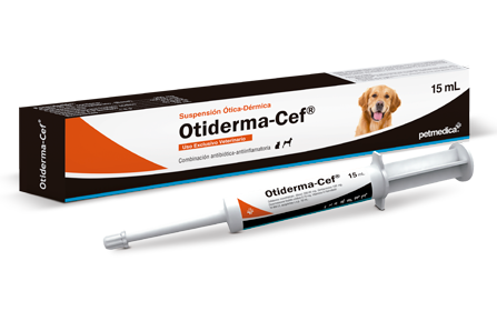 Otiderma-Cef 15 mL (Suspensión Ótica)