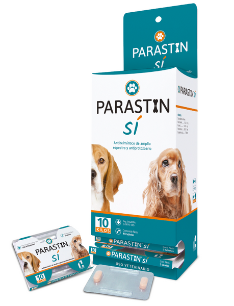 Parastin SI  Exhibidor 20 Carteras con 2 tabletas c/u ( 10 kg )  AGOTADO