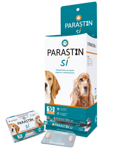 Parastin SI  Exhibidor 20 Carteras con 2 tabletas c/u ( 10 kg )  AGOTADO
