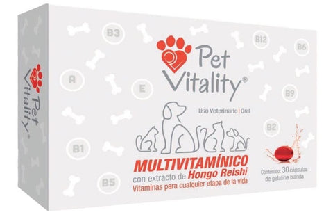 PetVitality 30 cápsulas gelatina blanda ( vitamínico )