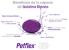 Petflex 30 cápsulas gelatina blanda ( colágeno ácidos grasos )