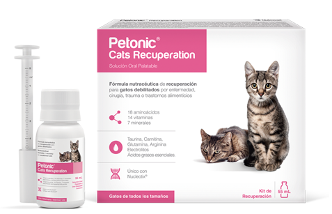 Petonic Cats Recuperation 55 mL Gatos