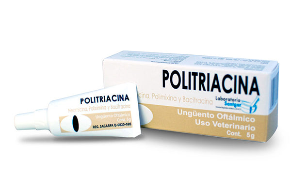 Politriacina 5 g SANTGAR ( ungüento oftálmico )