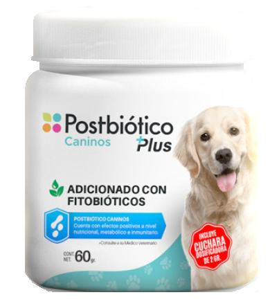 Postbiótico Plus Caninos 60 gr (metabolitos)