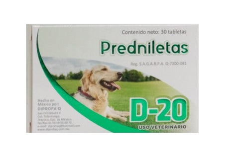 Predniletas 20 mg  ( Prednisolona )