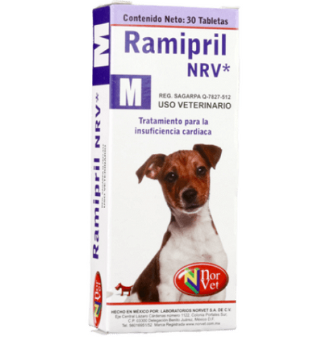 Ramipril NRV M  30 tabletas ( 1.25 mg )
