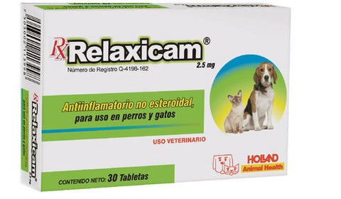 Relaxicam 2.5 mg 30 Tabletas