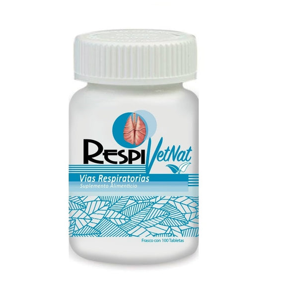 Respi VetNat 60 Tabletas ( Vías Respiratorias) RespiVetNat