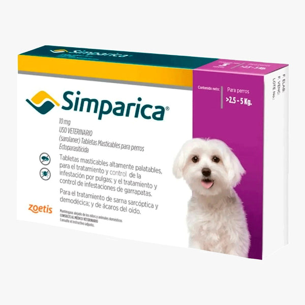 Simparica 10 mg ( 2.5-5 kg ) 1 tableta