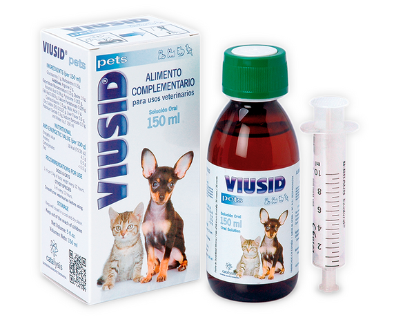 Viusid Pets Solución Oral 150 mL (Antioxidante con acción antiviral)