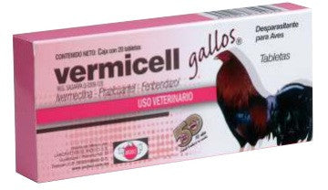 Vermicell Gallos - 100 Tabletas