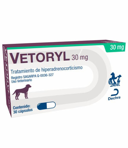 Vetoryl Capsulas 30 mg ( Trilostano)