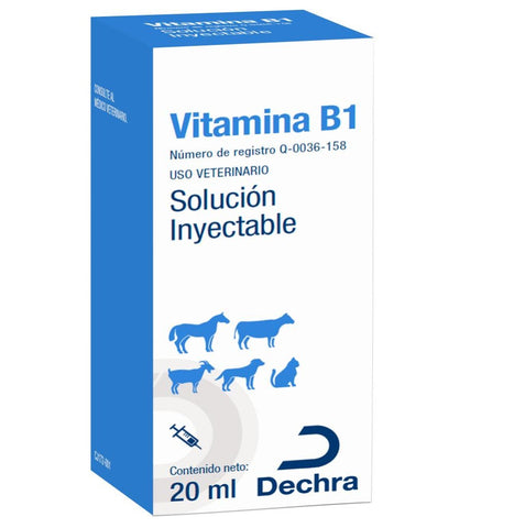 Vitamina B1 Frasco ámpula 20 ml