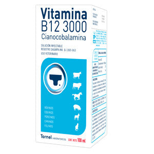 Vitamina B12 3000 Frasco con 100 ml
