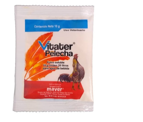Vitater Pelecha 10 gr (suplemento nutricional polvo soluble)