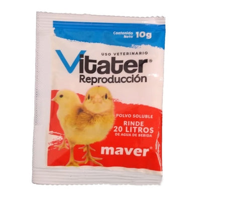 Vitater Reproducción 10 gr (suplemento nutricional polvo soluble)