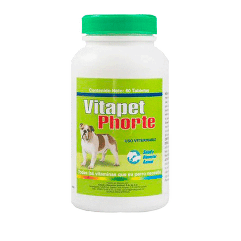 Vitapet Phorte 60 Tabletas ( Vitaminas y Minerales ) AGOTADO TEMPORALMENTE