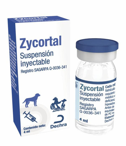 Zycortal 25 mg 4 mL PRODUCTO CONTROLADO VENTA SÓLO EN FARMACIA CON RECETA MEDICA CUANTIFICADA EN ORIGINAL