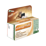 Advantage Multi Perros 4  ( pipeta perros menores de 4 kg  0.4 mL )