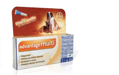 Advantage Multi Perros 40  ( pipeta perros 25 a 40 kg  4.0 mL )