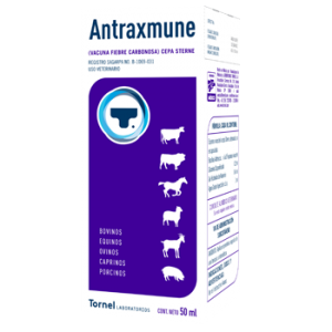 Antraxmune Frasco con 50 dosis - 100 ml REQUIERE TRANSPORTARSE EN FRÍO LLAME PARA COTIZAR ENVÍO