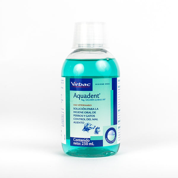 Aquadent 250 mL ( Xilitol )  refrescante bucal perros y gatos