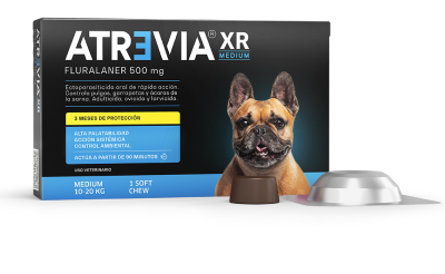 Atrevia XR Medium 10 - 20  kg 1 Tableta (Fluralaner 500 mg)