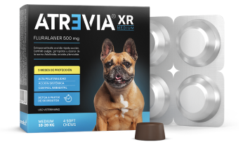 Atrevia XR Medium 10 - 20  kg 4 Tableta (Fluralaner 500 mg)