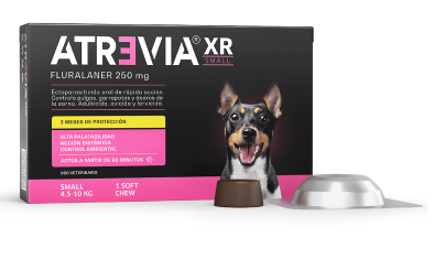 Atrevia XR Small 4.5 - 10  kg 1 Tableta (Fluralaner 250 mg)