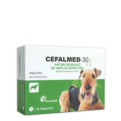 Cefalmed 30 Caja con 30 tabletas