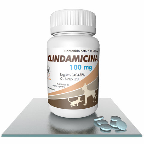Clindamicina 100 mg  100 Tabletas (Smart Kinetics)