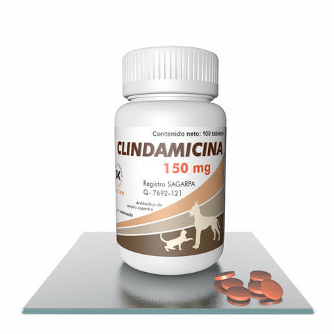 Clindamicina 150 mg  100 Tabletas (Smart Kinetics)