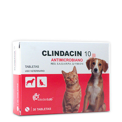 Clindacin 10 Caja con 30 Tabletas