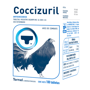 Coccizuril Tabletas Caja con 100