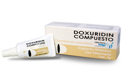 Doxuridin Compuesto 5 gr ungüen oftálmico SANTGAR ( Cloranfenicol Idoxuridina )