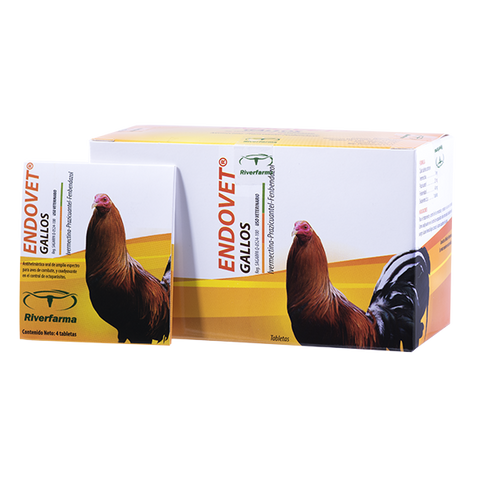 Endovet Gallos Caja con 20 tabletas