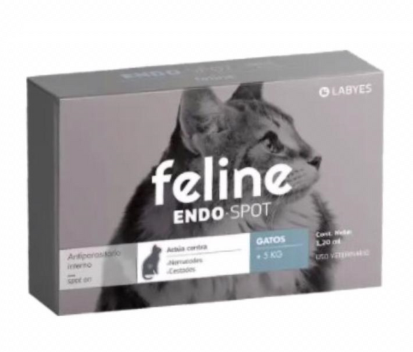 Feline Endospot más de 5 kg ( pipeta gatos )