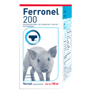 Ferronel 200 Hierro Inyectable Frasco con 10 ml