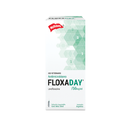 Floxaday 50 mg Inyectable 50 mL ( Antibiótico )