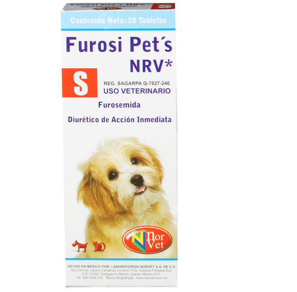 Furosi Pets NRV S 6 MG ( Furosemida )