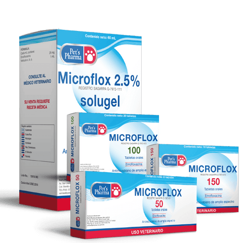 Microflox 150 - 10 Tabletas