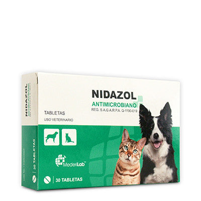 Nidazol 10 Caja con 30 tabletas