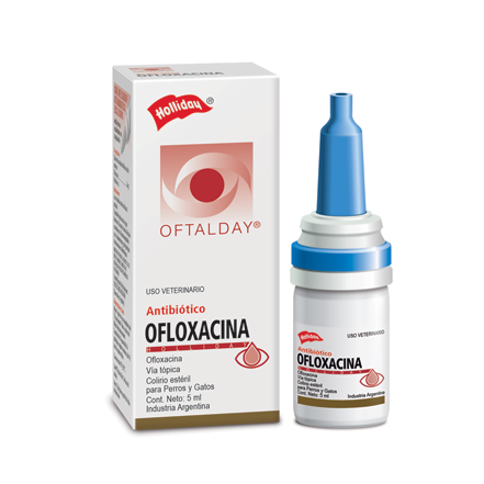 Ofloxacina Oftalday 5 mL