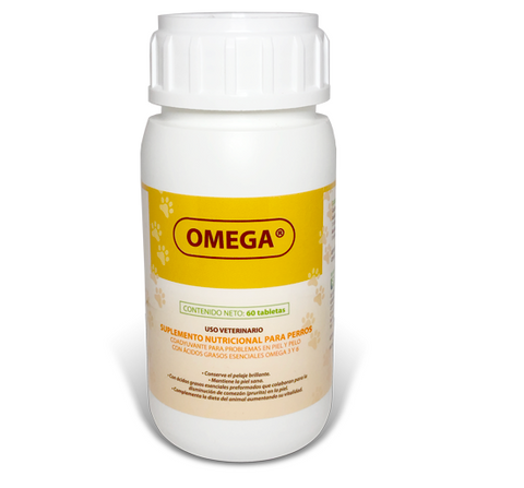 Omega Frasco con 60 Tabletas ( Piel y Pelo )